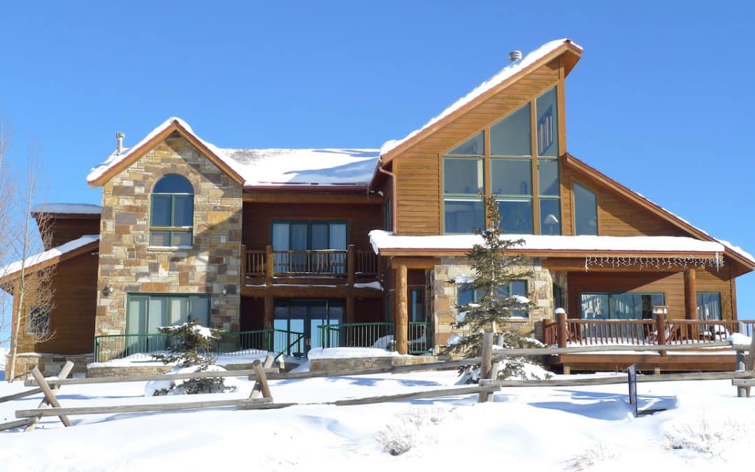winter exterior photo of 3 Lapis Lane, Mt. Crested Butte