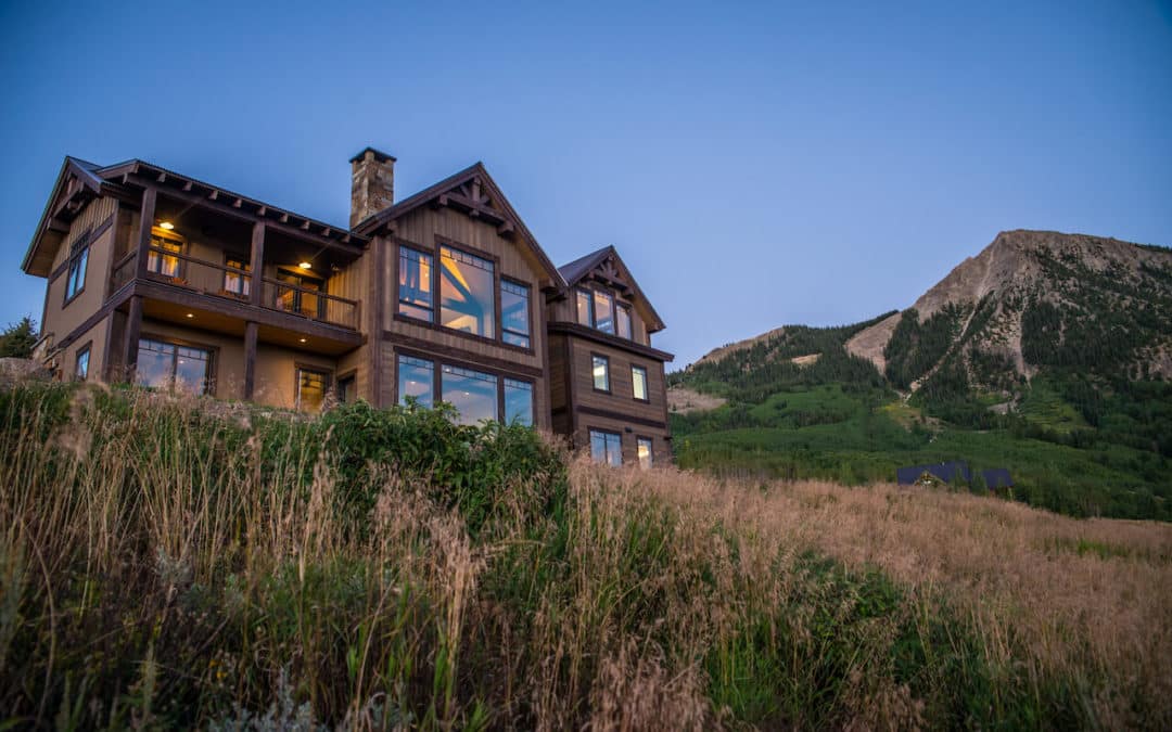 exterior view of 12 Summit Road, Mt. Crested Butte (MLS 759948)