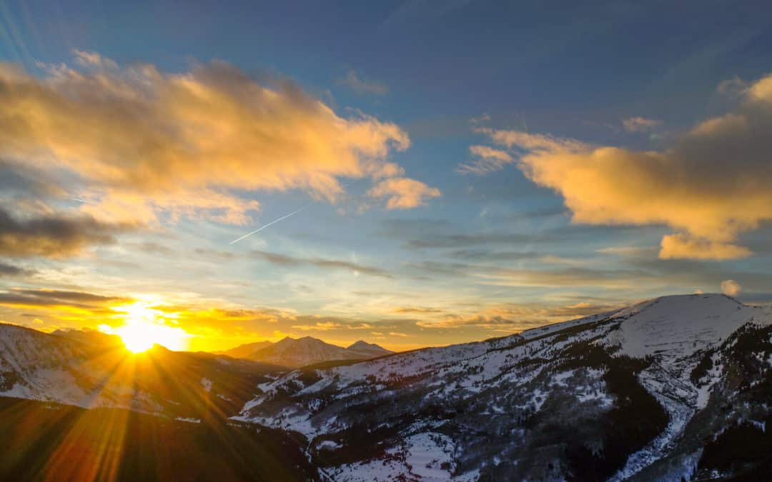 Crested Butte Sunset - Crested Butte Collection