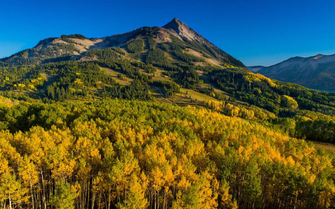 Mt. Crested Butte in fall colors. Market Update October 2019