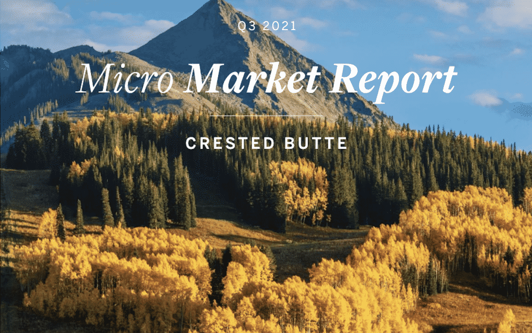 Q3 Micro Market Report For Crested Butte