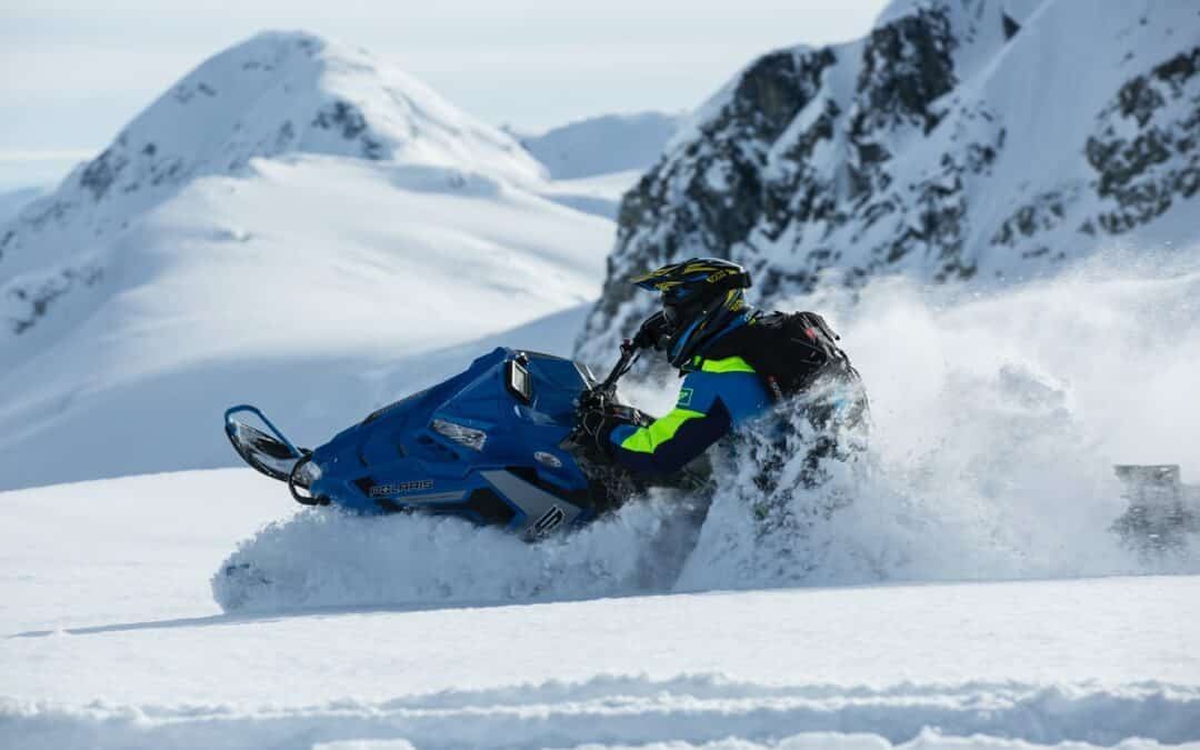Crested Butte winter sports - snowmobiling