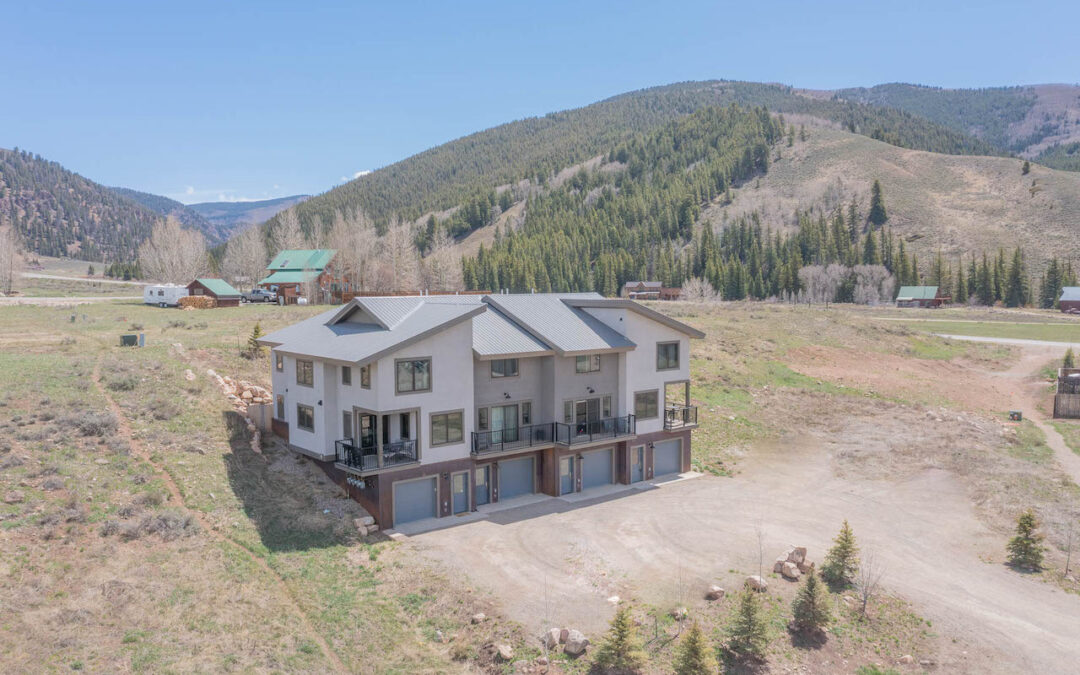 Crested Butte Real Estate - aerial image of 364 Elcho Avenue, Crested Butte (MLS 793646)