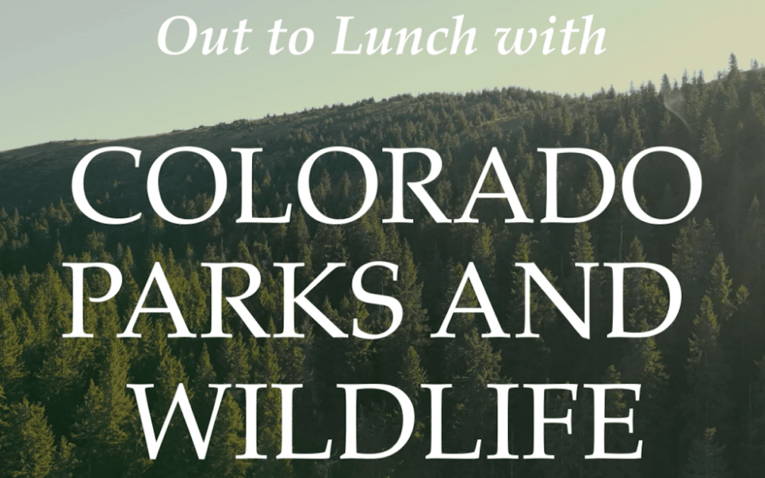 Crested Butte real estate - Out to lunch with Colorado Parks and Wildlife!