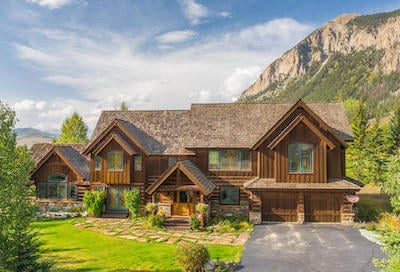 Crested Butte real estate - front exterior image of 29 Mulligan Drive, Crested Butte