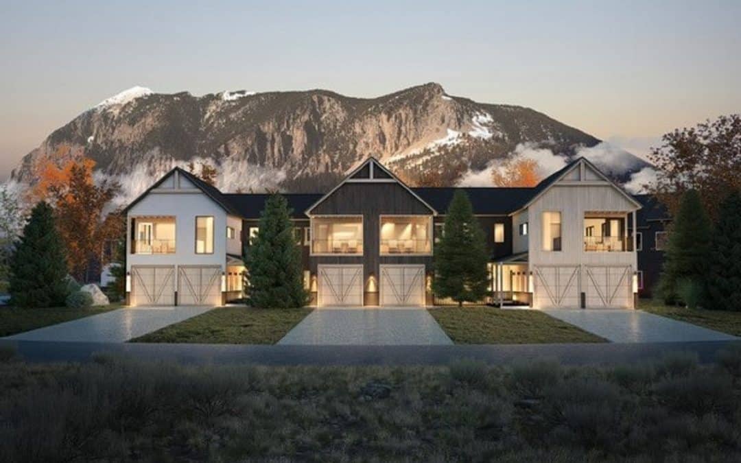 Crested Butte Real Estate - professional rendering of 231 Elk Valley Road, Unit 2D, Crested Butte (MLS 788816).