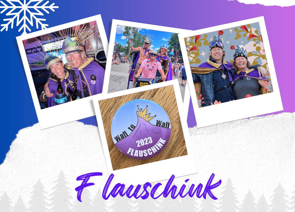 Crested Butte Events - Flauschink photo collage.