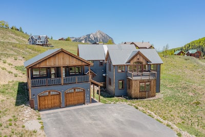 Crested Butte real estate - aerial view of 14 Redstone Cove, Crested Butte