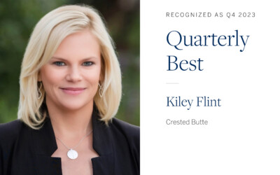 The Crested Butte Collection’s Kiley Flint Named Among LIV Sotheby’s International Realty’s Top Agents for Q4 2023