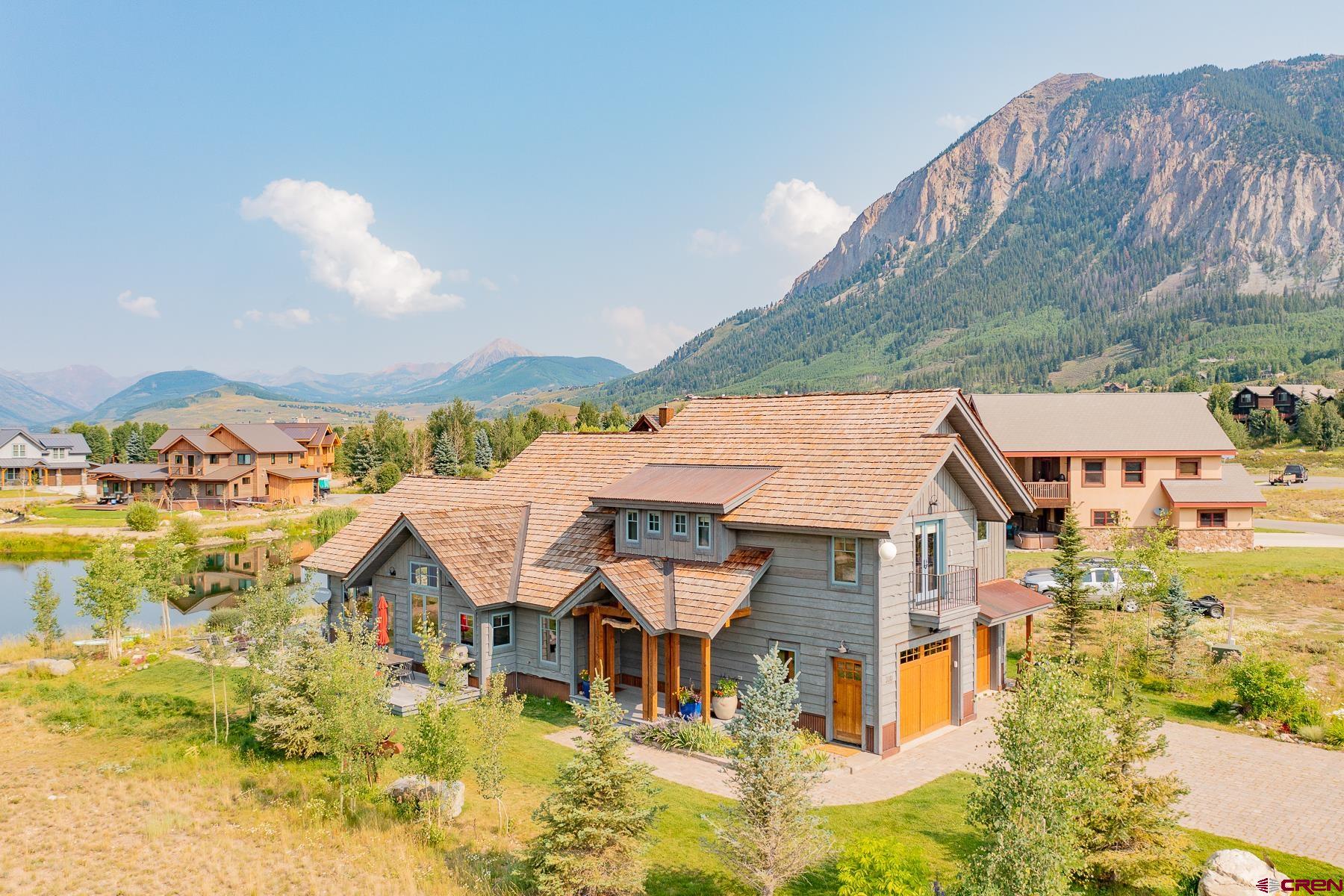 330 Larkspur Loop, Crested Butte, Colorado. Listed by Kiley Flint