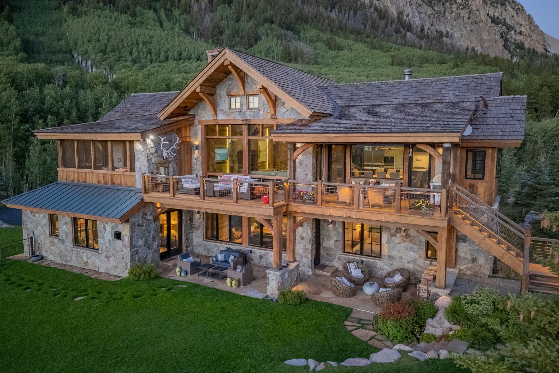 1251 Skyland Drive, Crested Butte, CO. Listed by Kiley Flint