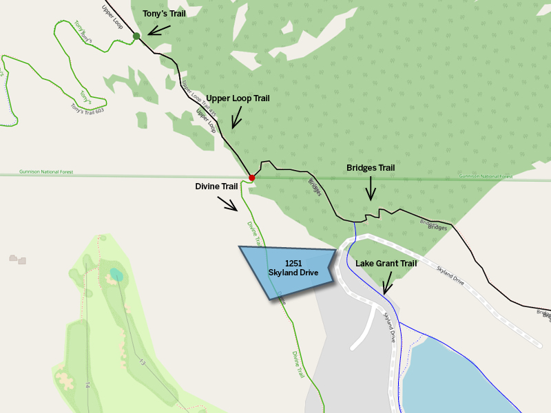 1251 Skyland Drive Trail Access