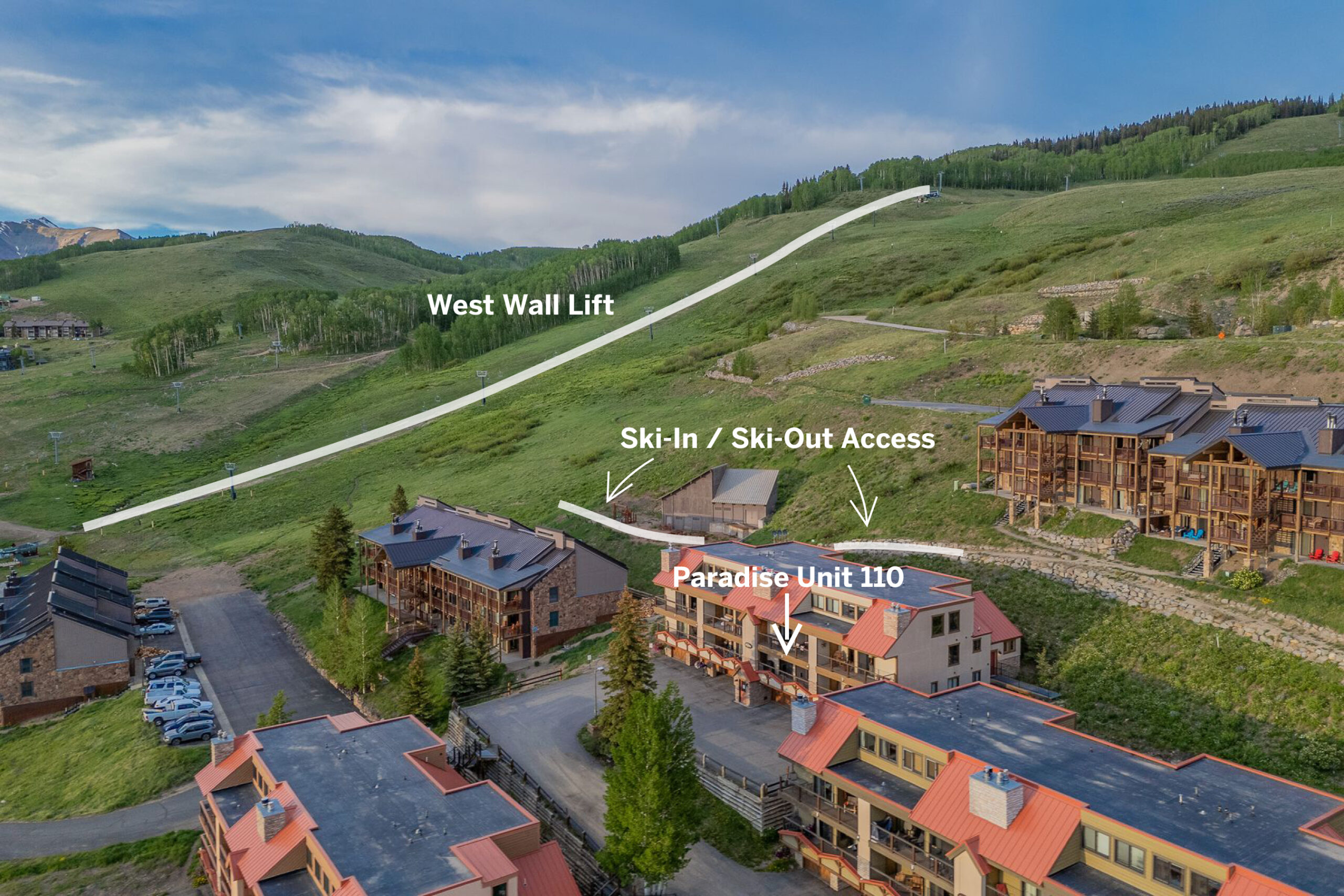 20 Hunter Hill Road, Paradise Unit 110, Mt. Crested Butte | Listed by Kiley Flint