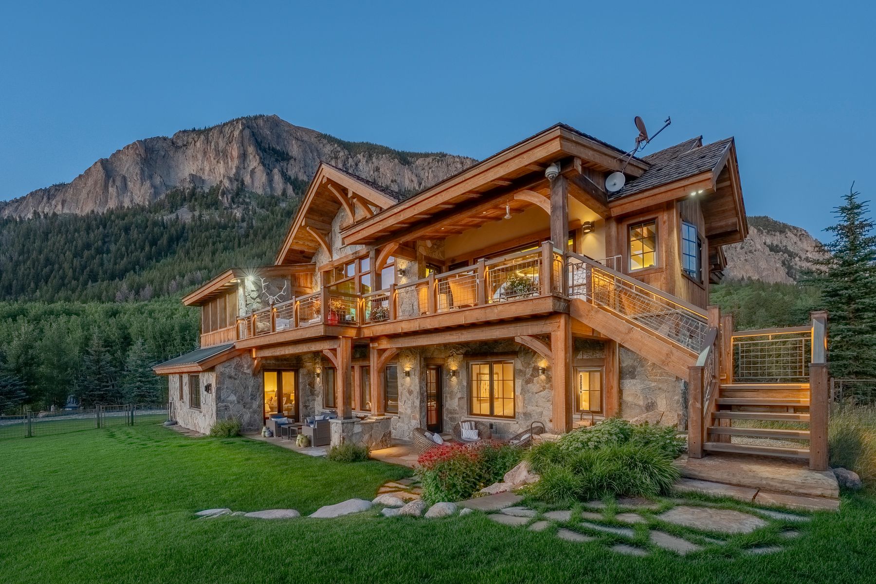 1251 Skyland Drive, Skyland, Crested Butte. Listed by Kiley Flint