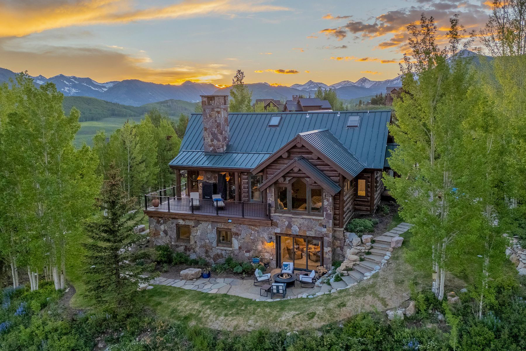 1251 Skyland Drive, Skyland, Crested Butte, CO. Listed by Kiley Flint